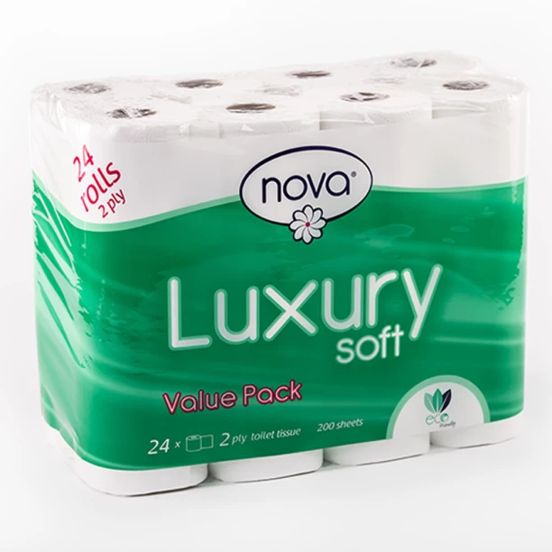 nova 2 Ply Toilet Paper Roll