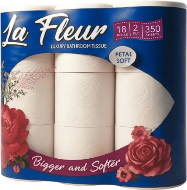 la fleur 2 Ply Toilet Paper Roll