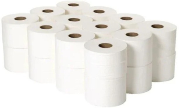 Classic Pack of 10s - 300 Sheets 1 Ply Toilet Paper Roll