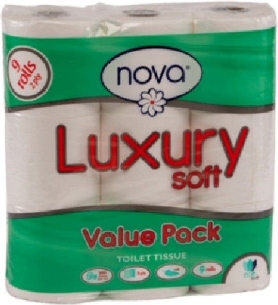 Nova 2 Ply Toilet Paper Roll