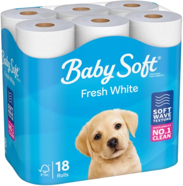 Baby Soft 2 Ply Toilet Paper Roll