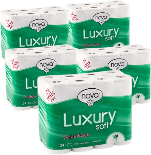 Nova 2 Ply Toilet Paper Roll