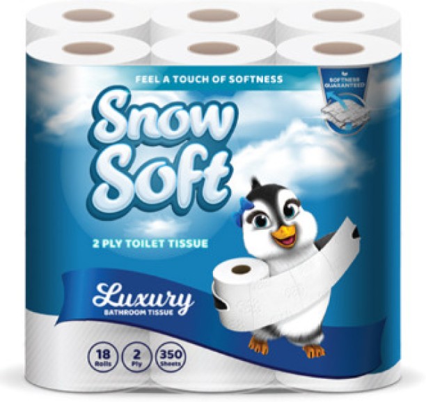 Snowsoft 2 Ply Toilet Paper Roll