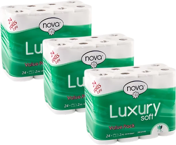 Nova 2 Ply Toilet Paper Roll