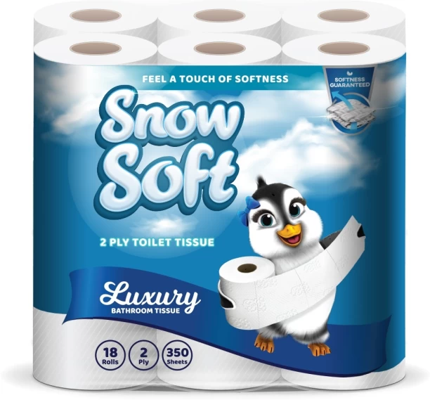 Snowsoft 2 Ply Toilet Paper Roll