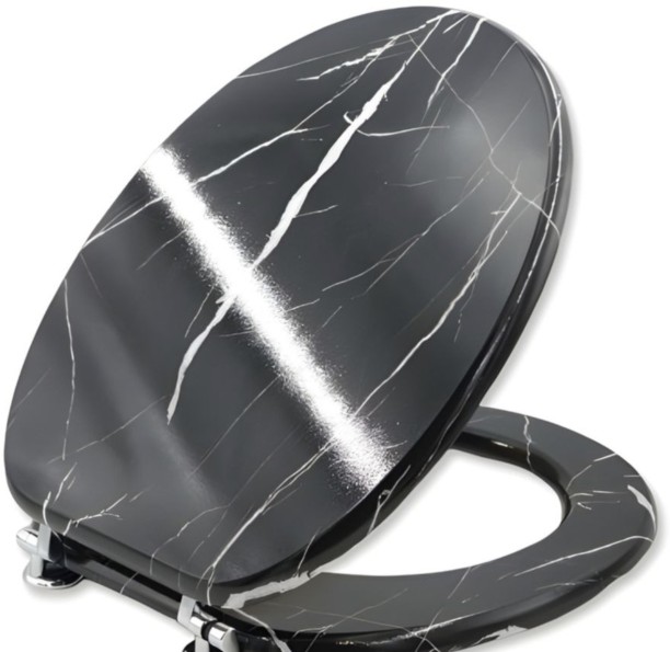 ACE WOODEN Microfibre Washable Toilet Seat Warmer