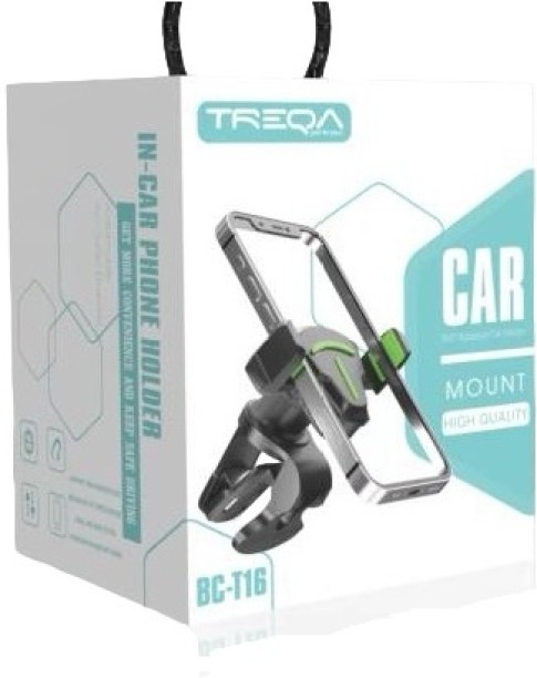 Treqa BC-T16 Universal Car Air Vent Cellphone Moun Bike Mobile Holder