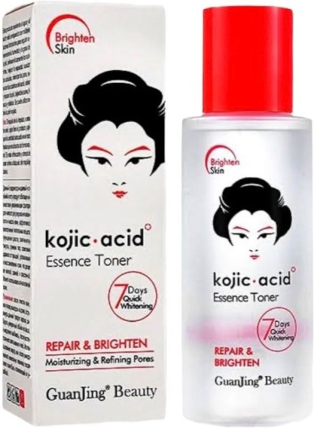 GUANJNG BEAUTY Kojic Acid Essence Toner-100ML for Men & Women