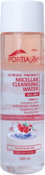 Portia M Pomegranate Micellar Water 200ml for Women