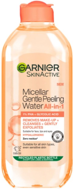 Garnier Micellar Gentle Peeling Toner 400ml for Women