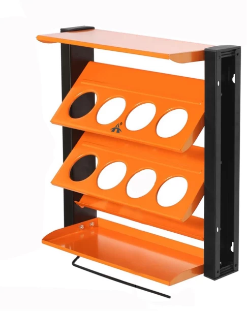 ALANES Spray Can Holder Can Wall Mount Storage Rack Paint Bottle Organizer Tool Tray