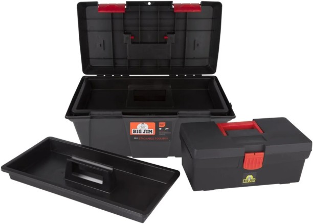 Big Jim toolbox Combo Stackable Tool Box