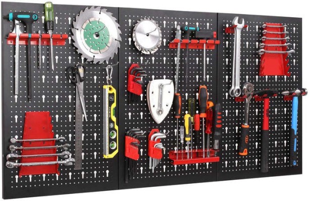 Fine Living DIY-IT Horizontal Tool Store -17pc Tool Tray