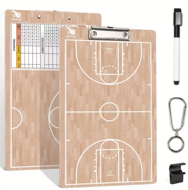 Promosport Basketball Coaches Clipboard Basketball Coach