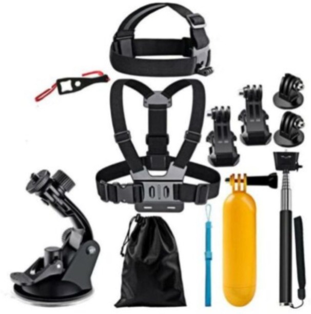 HOME GYM Sports Camera Accessories 9 in 1 Set Camping & Hiking Camera Accessories
