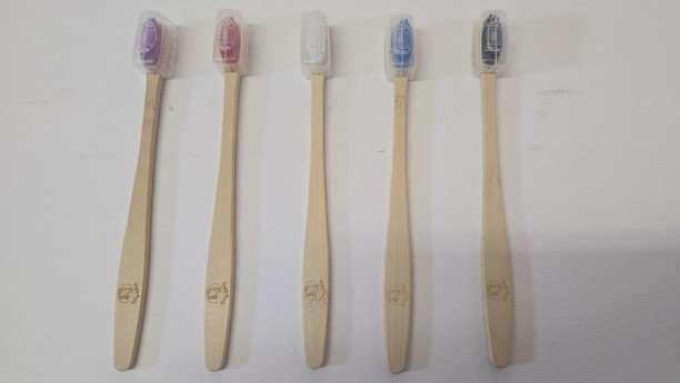 Panda HP01-3 bamboo toothbrush Medium Toothbrush