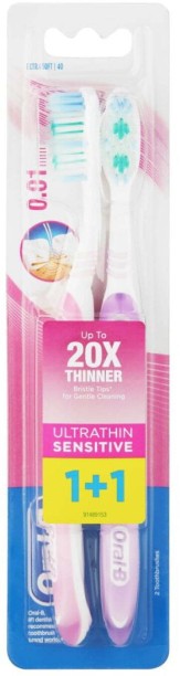 Oral-B Ultra Thin Sensitive Soft Toothbrush