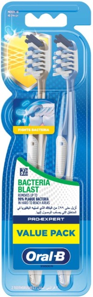 Oral-B Bcteria Toothbrush Medium Toothbrush