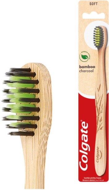 Colgate Bamboo Charcoal Soft Toothbrush