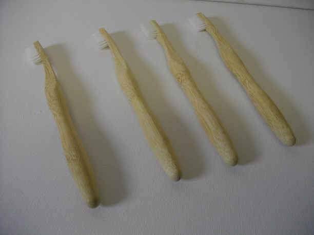 Panda Bamboo Adult Toothrush Medium Toothbrush