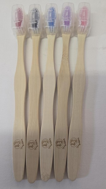 Panda HP03-4 bamboo toothbrush Medium Toothbrush