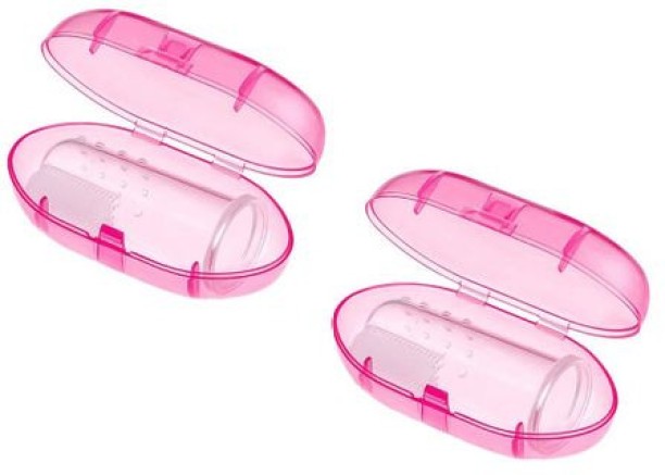top sale trader Baby Silicone Finger Toothbrush - 2 pack Soft Toothbrush