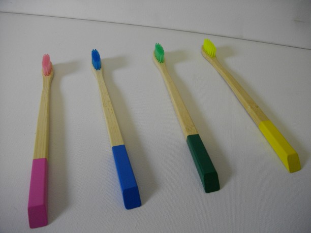 Panda HP14 Bamboo Toothrush Medium Toothbrush