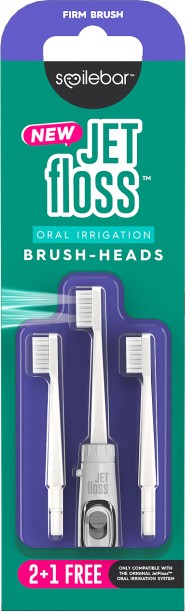 jetfloss Replacement Brush Head Medium Toothbrush