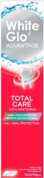 White Glo Total Care With Whitening Toothpaste