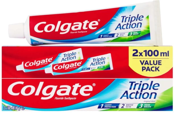 Colgate Triple Action Original Mint Toothpaste