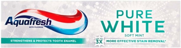 Aquafresh Pure White Toothpaste Soft Mint Toothpaste