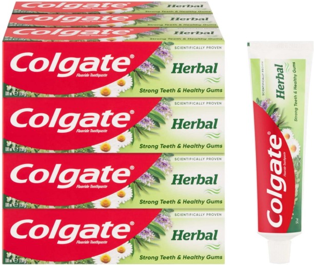 Colgate Herbal Strong Teeth & Healthy Gums Fluoride Toothpaste