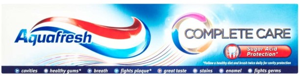 Aquafresh Complete Care Sugar Acid Protection Toothpaste