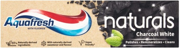 Aquafresh Naturals Charcoal White Toothpaste