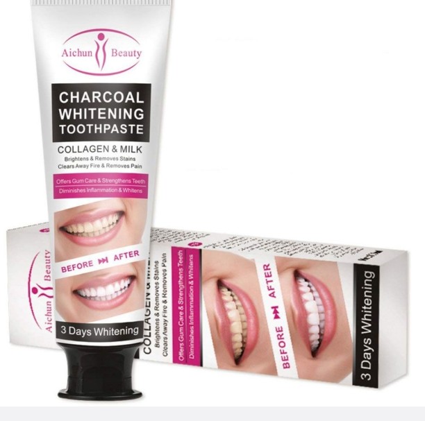 Aichun EBOMZ CHARCOAL WHITENING TOOTHPASTE Toothpaste