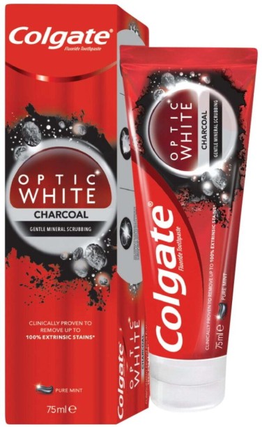 Colgate Optic White Charcoal Toothpaste