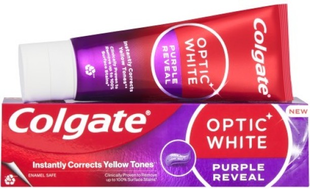 Colgate Optic White Charcoal Whitening Toothpaste