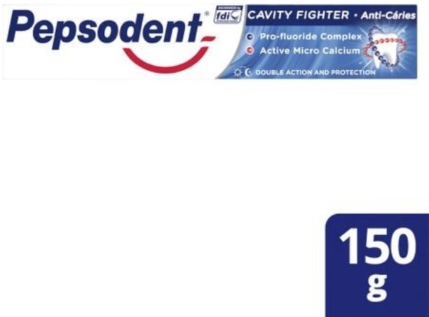 Pepsodent Cavity Fighter Fluoride Toothpaste