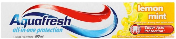Aquafresh All-in-One Protection Lemon Mint Toothpaste