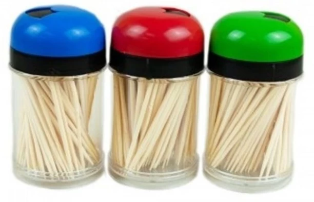 Generic TT25 Plastic Toothpick Holder For  Regular Usage With Cap