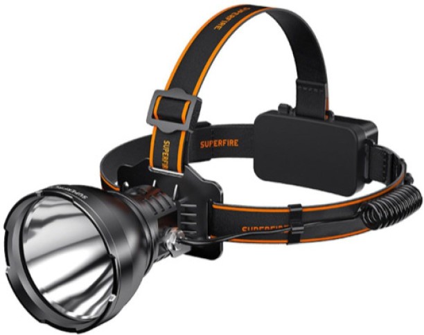 Superfire HL60 Headlamp 2500 Lumens Torch