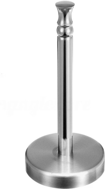 ALANES Stainless Steel Vertical Paper Towel Holder Stand for Home Kitchen Stainless Steel Rack Towel Holder