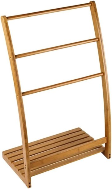 Decorum & Co DCLUM07BR3 Bamboo Bar Towel Holder