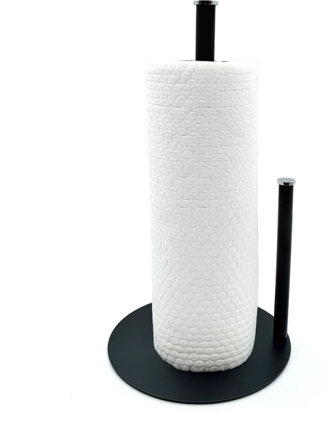 Hinotori Paper Towel Holder for Kitchen and Bathroom Stainless Steel Stand Towel Holder