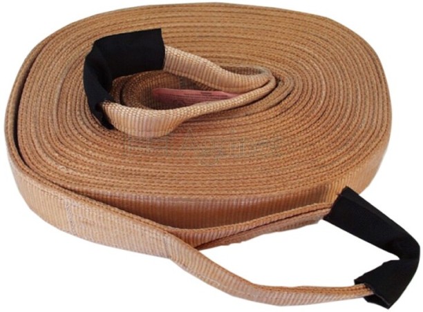 Securetech Strap Kinetic Snatch Recovery 105 10Mx16Ton Polypropylene Towing Cable