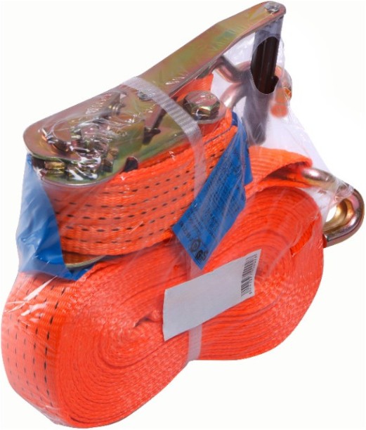 ORM Ratchet Tie Down With Hook 5Tn - 8m Fiber Towing Cable
