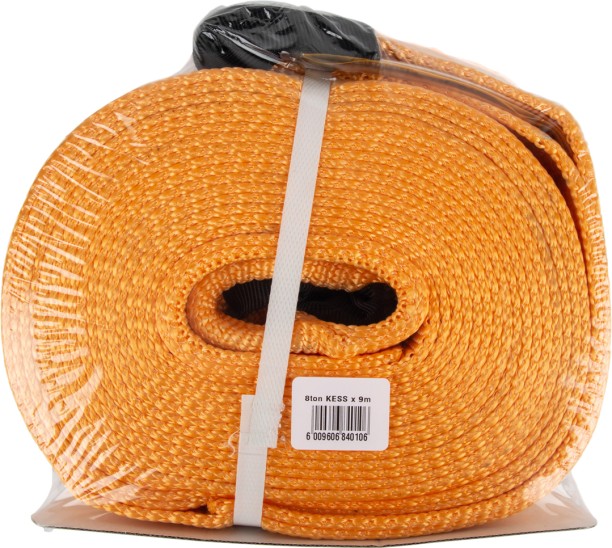 Securetech Strap Kinetic Snatch Recovery 60 9Mx8Ton Polypropylene Towing Cable