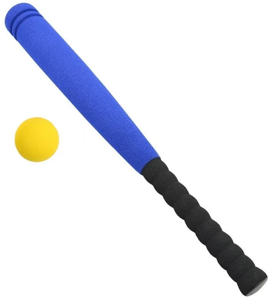 Umlozi Foam Baseball Bat & Ball - Blue Baseball