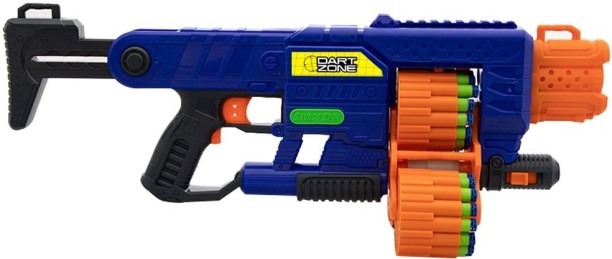 Dartzone Savage Spin Triple Drum Motorised Blaster with 145 darts Gun