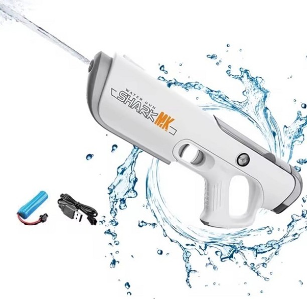 Shark MK Rechargeable Pulse Electric Water Gun With Lithium Battery Water Gun